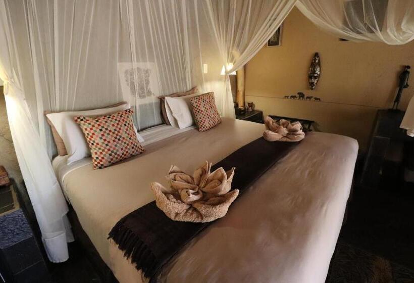 带大床的豪华间, African Rock Lodge