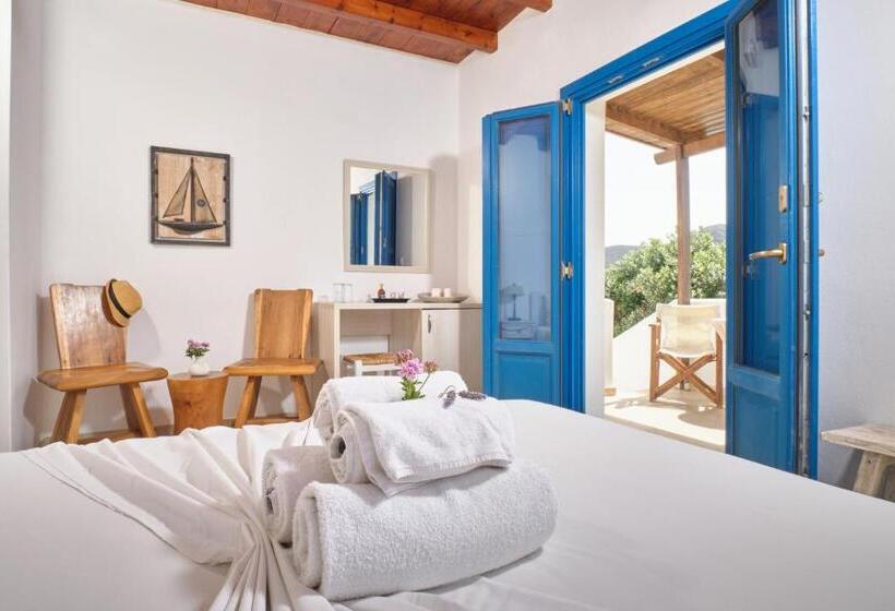 غرفة قياسية مطلّة علي البحر, Amorgion