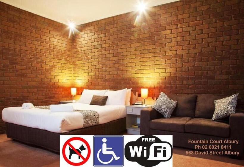 اتاق استاندارد, Fountain Court Motor Inn Albury