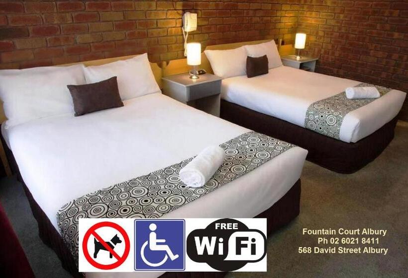اتاق استاندارد, Fountain Court Motor Inn Albury