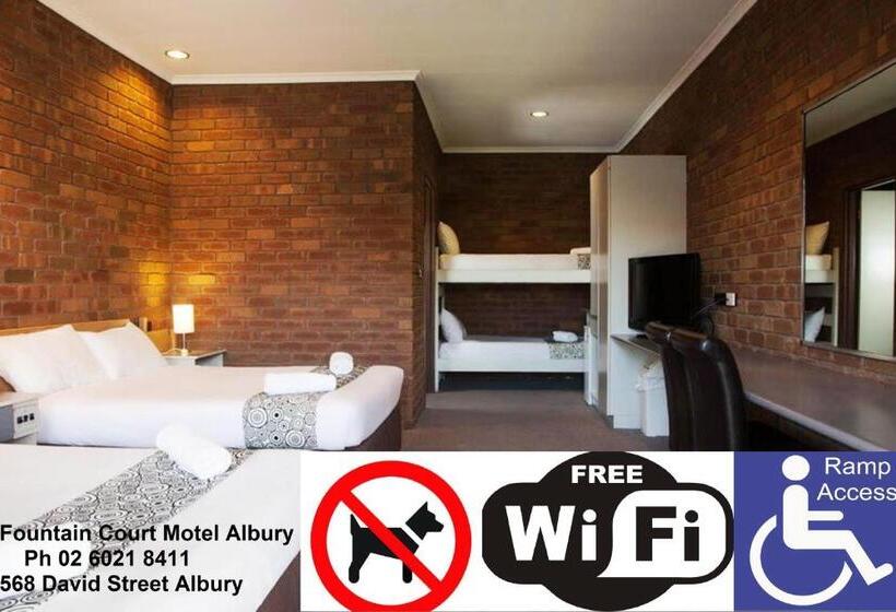 ファミリールーム, Fountain Court Motor Inn Albury