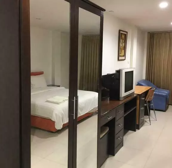 اتاق استاندارد با تخت بزرگ, Tamarind Residences Khonkaen บ้านแทมมารีน