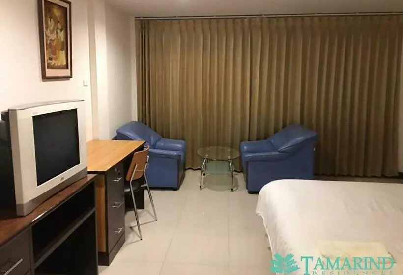 اتاق استاندارد با تخت بزرگ, Tamarind Residences Khonkaen บ้านแทมมารีน