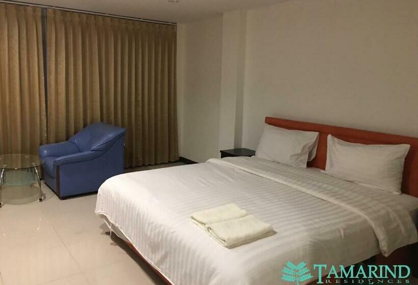 스탠다드 룸 킹사이즈 침대, Tamarind Residences Khonkaen บ้านแทมมารีน