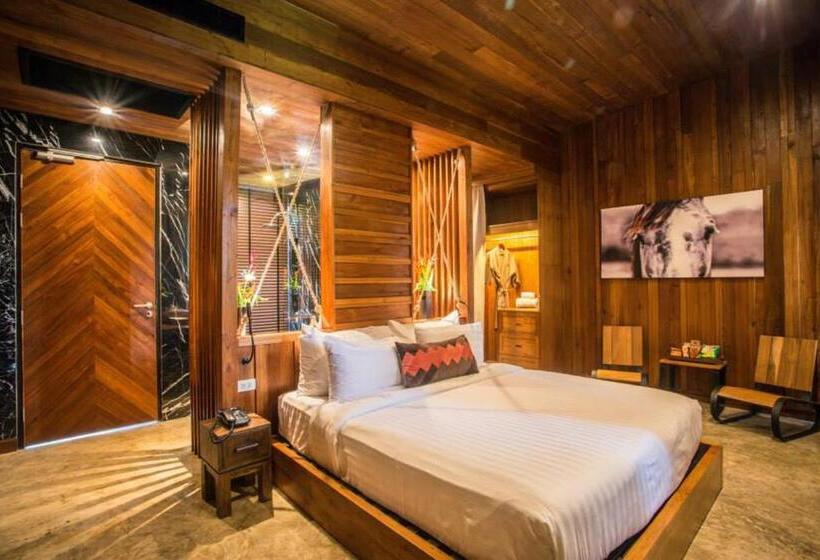 带大床的标准间, Puripai Villa