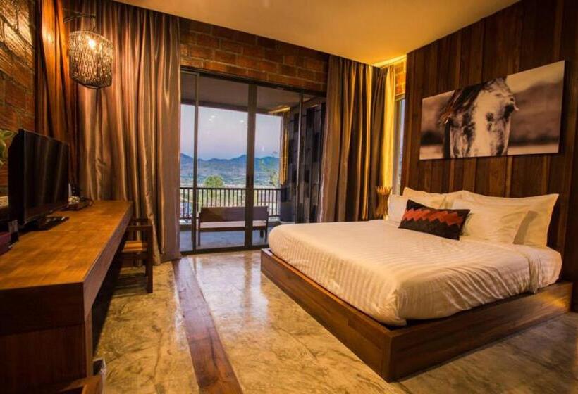 Habitació Deluxe Vista Muntanya, Puripai Villa