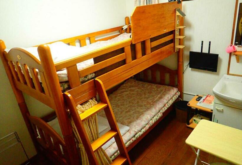 غرفة قياسية سرير بطابقين, Yufuin Country Road Youth Hostel