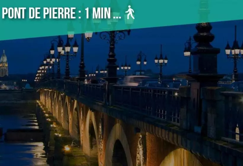 آپارتمان دوبلکس 1 خوابه, Free Parking   Self Checkin   Wifi   Duplex La Fusterie   Superbordeaux
