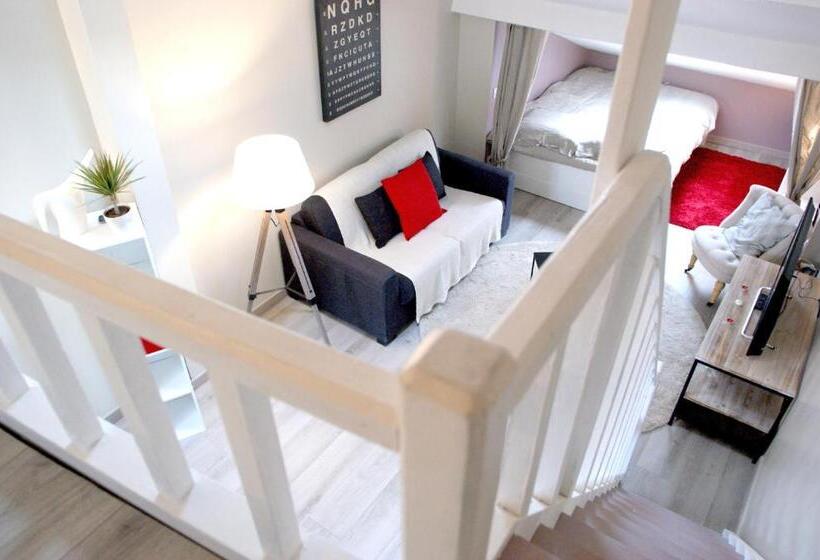 آپارتمان دوبلکس 1 خوابه, Free Parking   Self Checkin   Wifi   Duplex La Fusterie   Superbordeaux