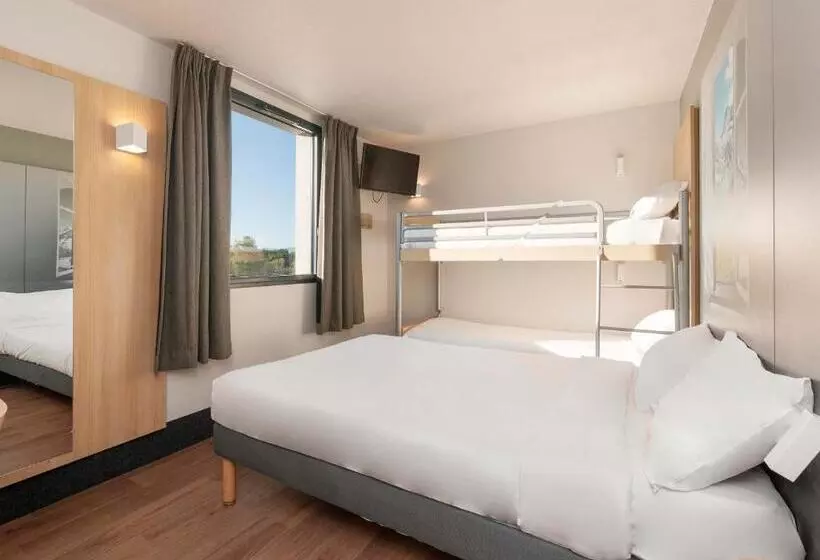 اتاق استاندارد چهار تخته, B&b Hotel Pau Zénith 3 étoiles