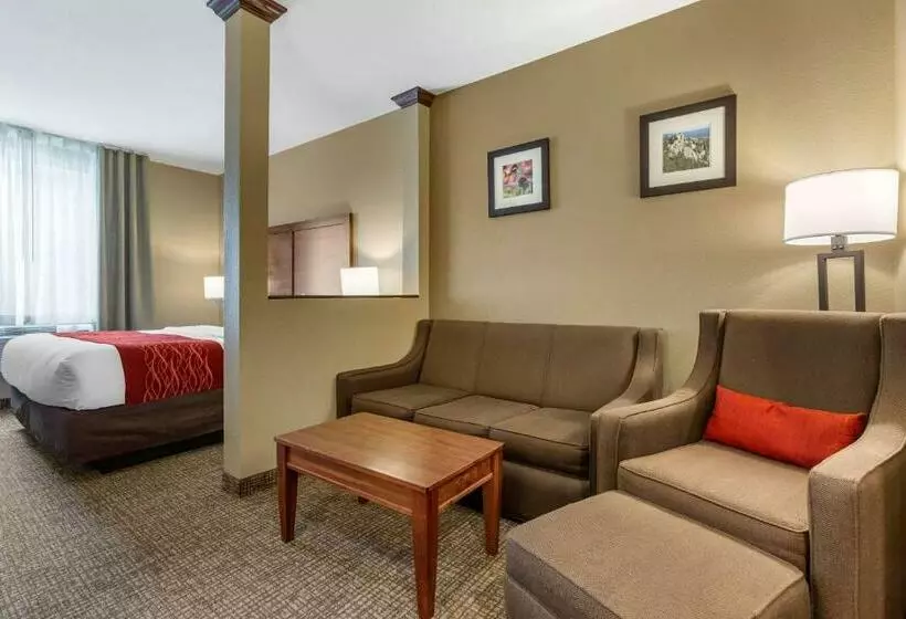 キングサイズベッドのスイートルーム, Comfort Inn & Suites Near Mt. Rushmore