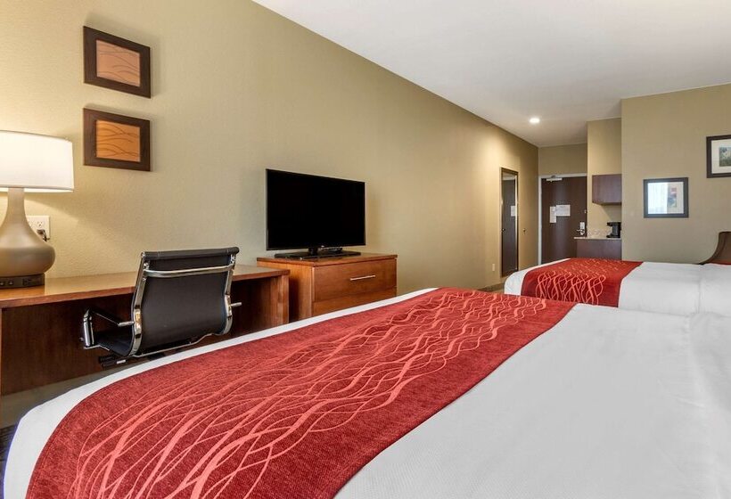חדר סטנדרט שתי מיטות זוגיות, Comfort Inn & Suites Near Mt. Rushmore