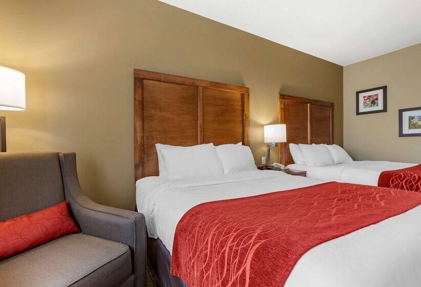 חדר סטנדרט שתי מיטות זוגיות, Comfort Inn & Suites Near Mt. Rushmore