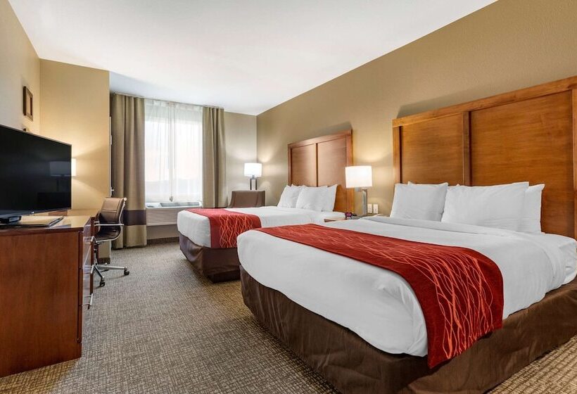 חדר סטנדרט שתי מיטות זוגיות, Comfort Inn & Suites Near Mt. Rushmore