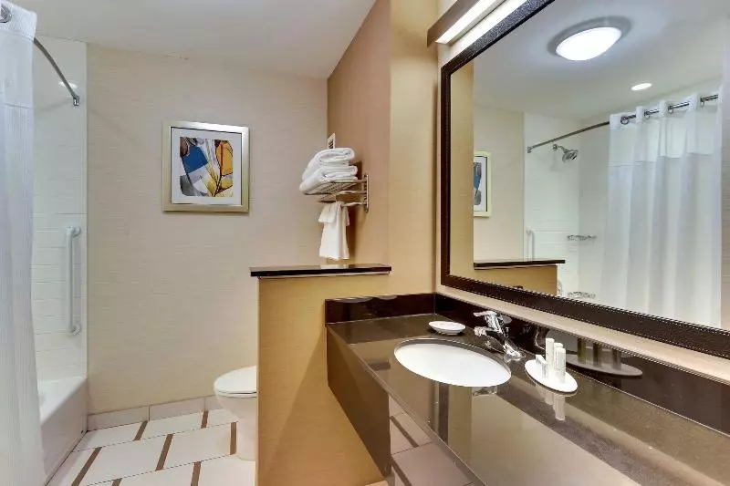 キングサイズベッドのスタンダードルーム, Fairfield Inn & Suites By Marriott Dunn I 95
