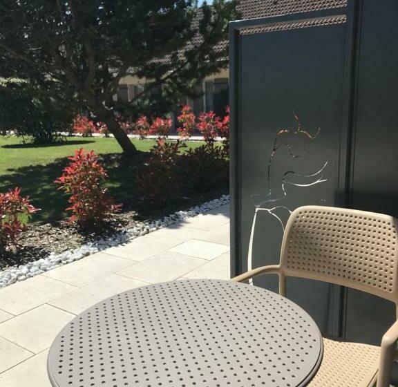 テラス付きスタンダードルーム, Hôtel Le Clos Badan