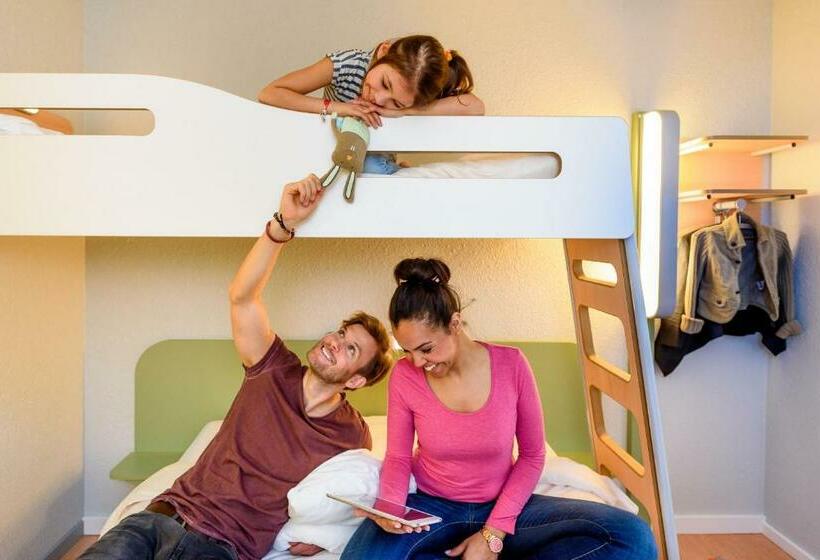 חדר סטנדרט לשלושה, Ibis Budget Leipzig City