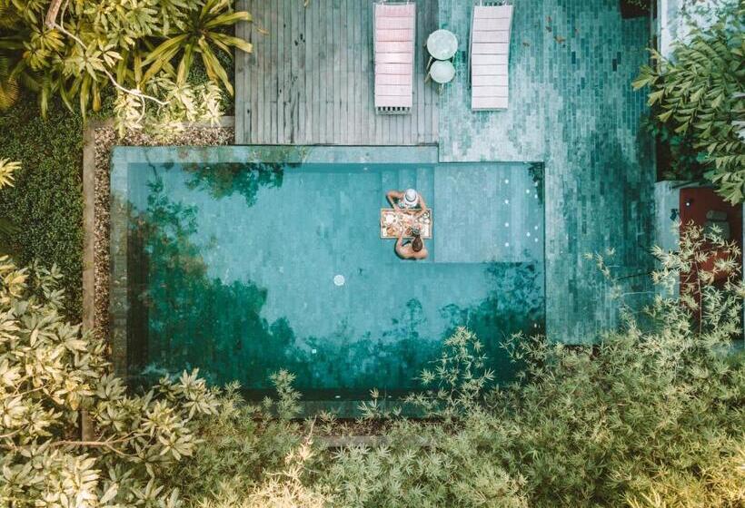 ویلای یک اتاق خوابه با استخر شنا, Templation