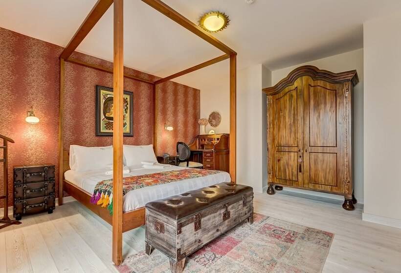 غرفة ديلوكس مطلّة علي البحر, Villa Kore Cesme