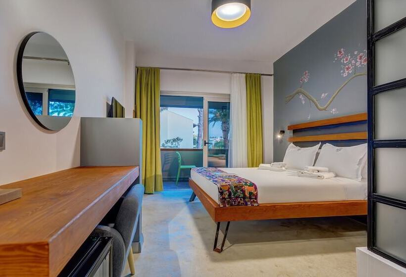 غرفة ديلوكس مزودة بشرفة, Villa Kore Cesme