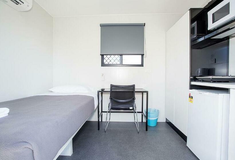 스탠다드 싱글 룸 공동욕실, Mycow Accommodation Mackay