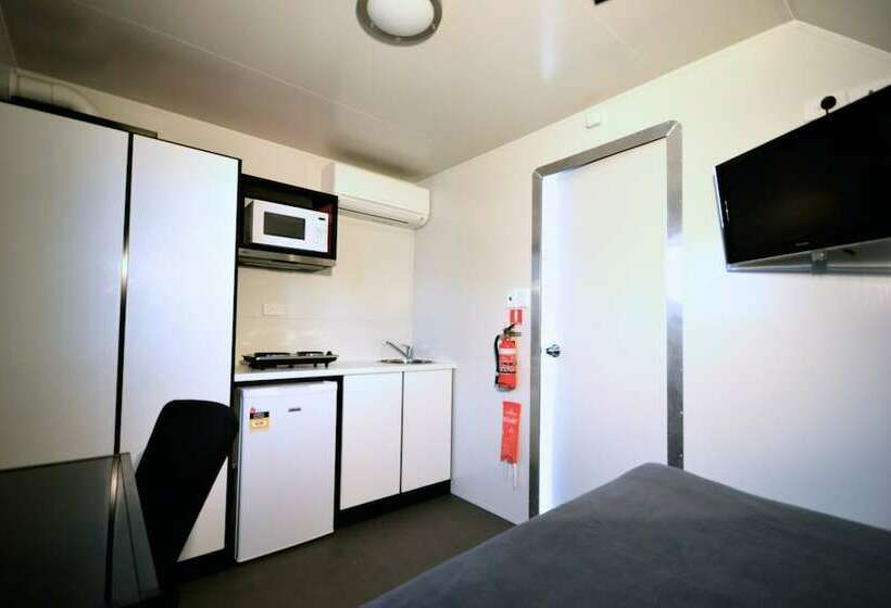 اتاق استاندارد یک تخته با سرویس بهداشتی مشترک, Mycow Accommodation Mackay