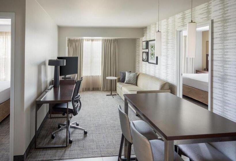 带2个卧室的套房, Residence Inn By Marriott Kansas City At The Legends
