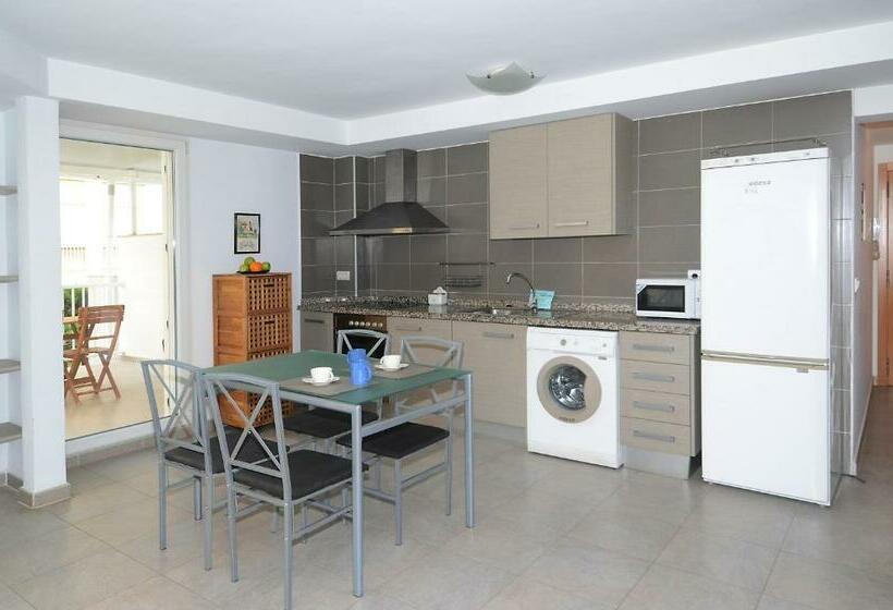 Апартаменты 1 Спальня, Apartamentos Gandia Playa Centro 3000