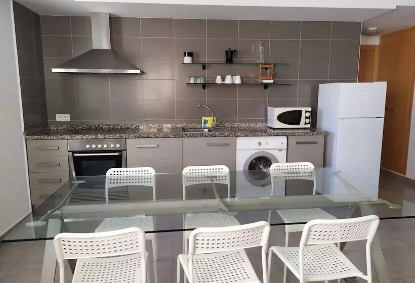 ３ベッドルームアパートメント, Apartamentos Gandia Playa Centro 3000