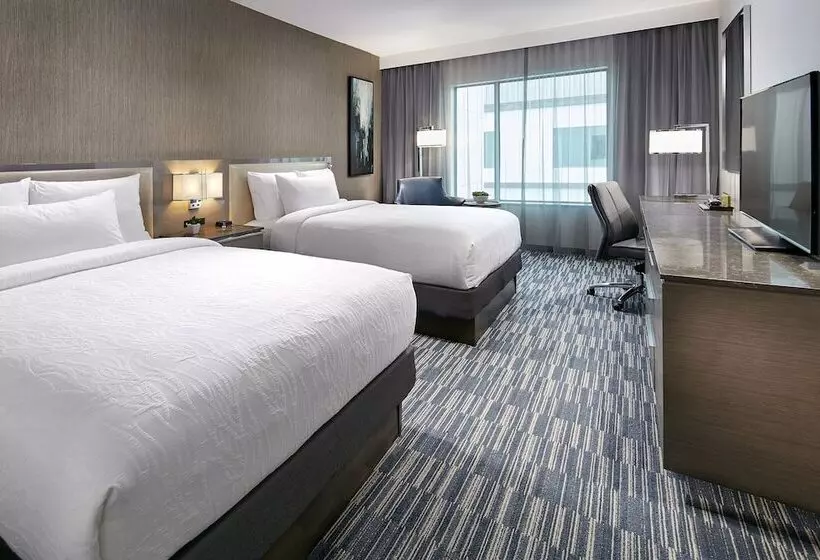 חדר סטנדרט שתי מיטות זוגיות, Hilton Garden Inn San Diego Downtown/bayside