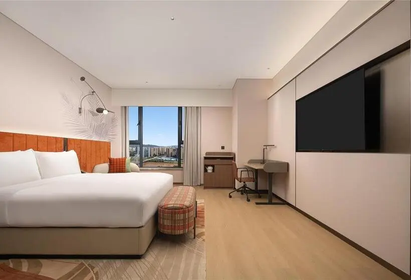 اتاق لوکس با تخت بزرگ, Hilton Haikou