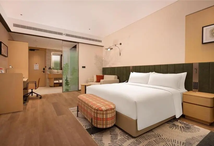 اتاق لوکس با تخت بزرگ, Hilton Haikou