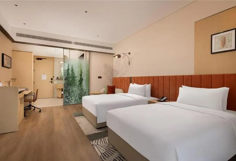 اتاق لوکس با چشمانداز دریا, Hilton Haikou