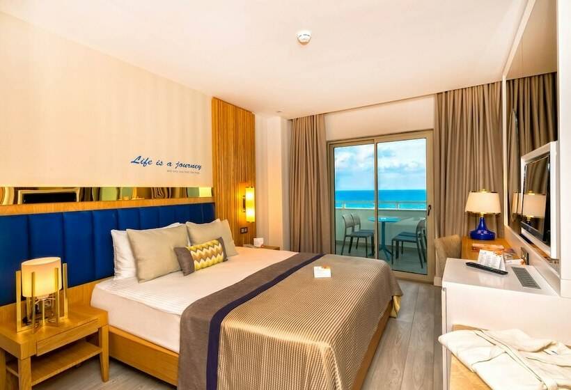 اتاق استاندارد با چشم‌انداز دریا, Sidemarin Kirman Premium - Ultra All Inclusive