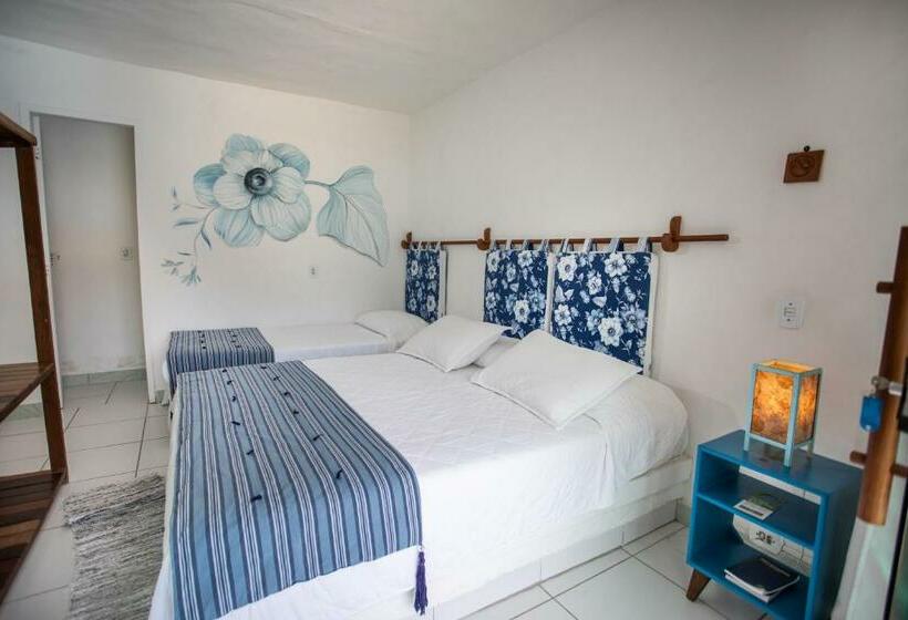 غرفة قياسية ثلاثية, Pousada Rigatoni