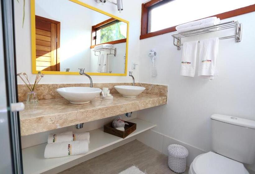 غرفة قياسية مطلّة علي البحر مزوَّدة بشُرفة, Pousada Rigatoni