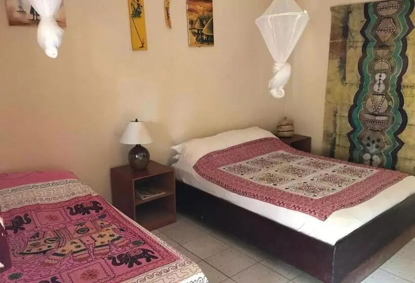 اتاق استاندارد با چشم‌انداز باغ, The Gunjur Project Lodge
