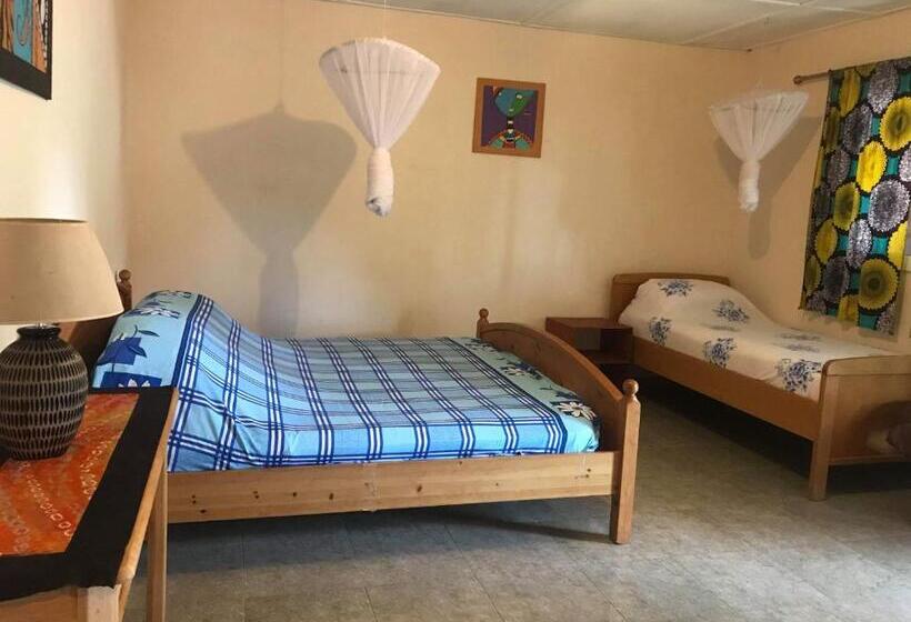 اتاق استاندارد با چشمانداز استخر, The Gunjur Project Lodge