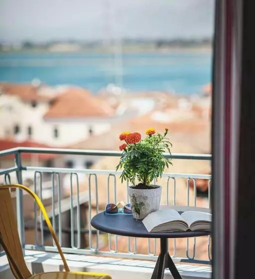 اتاق استاندارد با بالکن و چشمانداز دریا, Porto Bello Nafplio