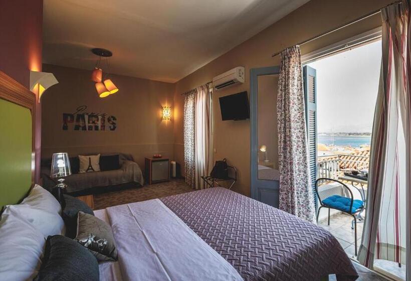 Номер Стандарт Вид на Море с Балконом, Porto Bello Nafplio