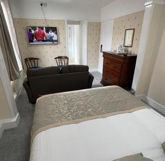 חדר דחוקס עם מיטת קינג, Queens Hotel, Skegness