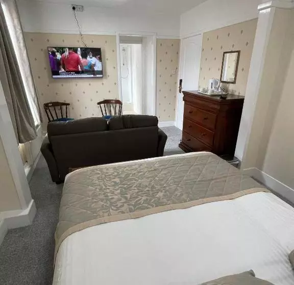 キングサイズベッドのデラックスルーム, Queens Hotel, Skegness