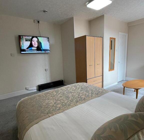 חדר סטנדרט עם מיטת קינג, Queens Hotel, Skegness