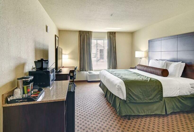 适合残疾人士使用的带超级大床的标准间, Cobblestone Inn & Suites   Big Lake