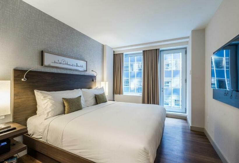 带大床的标准间, The Bernic Hotel New York City, Tapestry Collection By Hilton