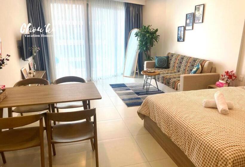 استودیو استاندارد با بالکن, Hoàn Phố Land   The Sóng Apartment Vũng Tàu