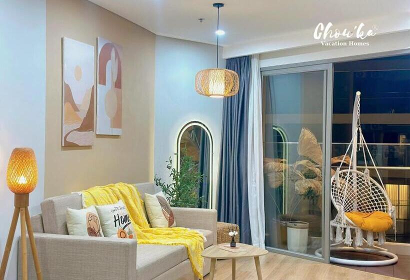 استودیو استاندارد با بالکن, Hoàn Phố Land   The Sóng Apartment Vũng Tàu