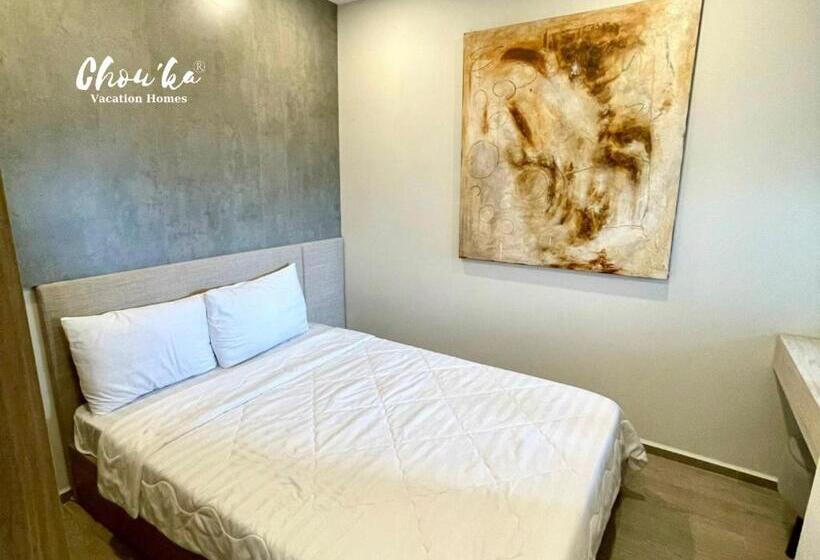 آپارتمان 1 خوابه با چشم‌انداز دریا, Hoàn Phố Land   The Sóng Apartment Vũng Tàu