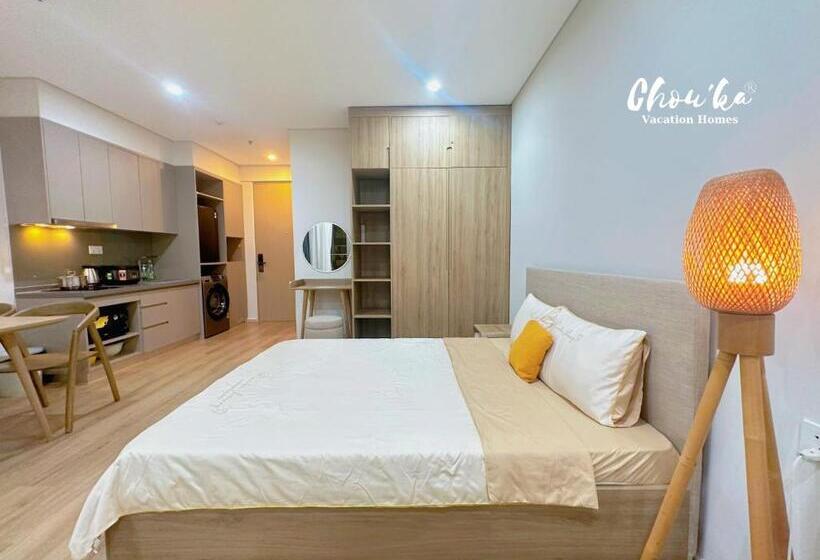 استودیو استاندارد با بالکن, Hoàn Phố Land   The Sóng Apartment Vũng Tàu