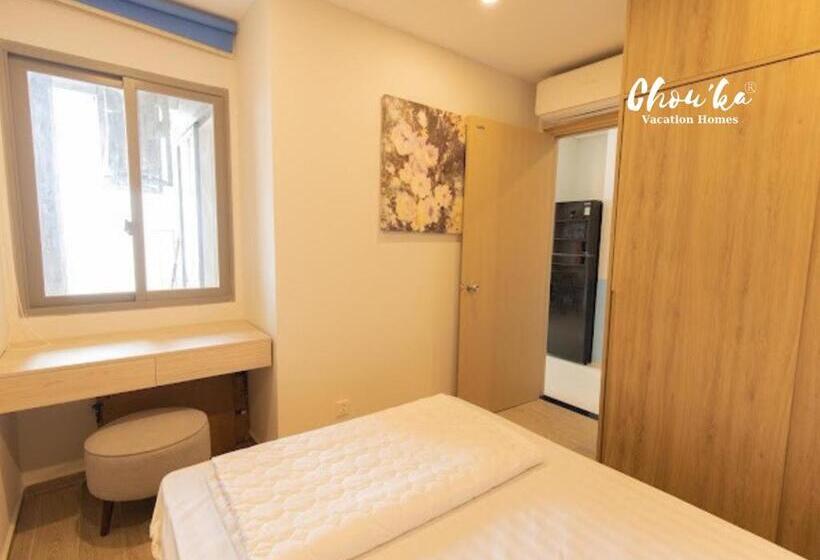 آپارتمان 1 خوابه با چشمانداز دریا, Hoàn Phố Land   The Sóng Apartment Vũng Tàu